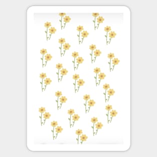 Sunflower print design Sticker